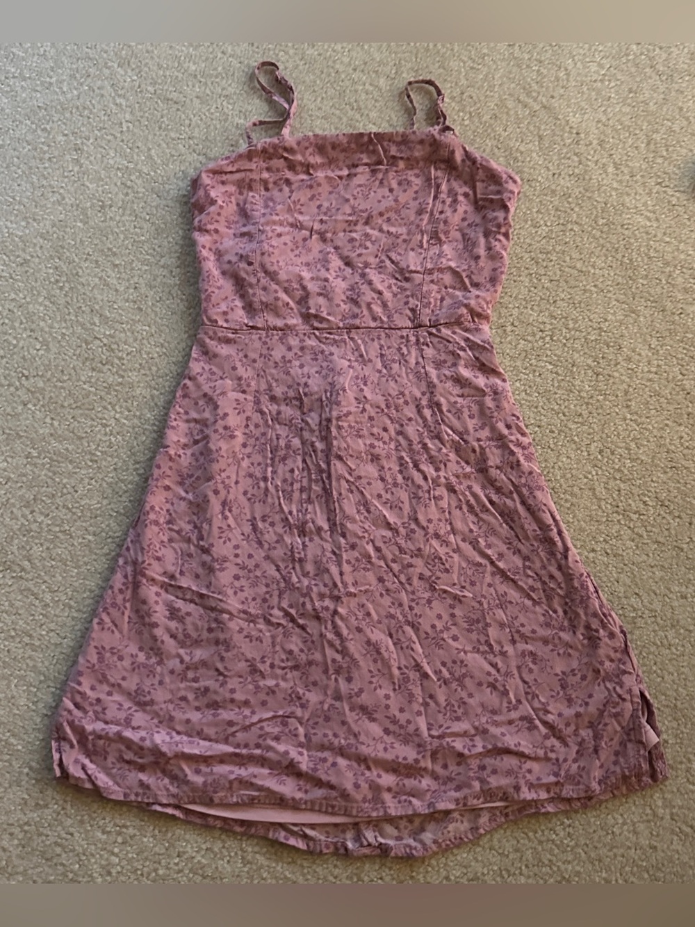 Kendall & Kylie PacSun Juniors XS Open Back Floral Mini Sundress